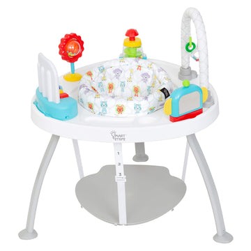 Smart Steps 3-in-1 Bounce N Play Activity Center Plus with STEM Learning Toys, Tike Hike