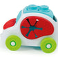 Clementoni 17315 Soft Clemmy Sensory Car for Babies and Toddlers, Ages 6 Months Plus, Multi-Coloured