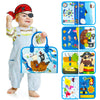 Busy Board for Toddlers 8 in 1 Montessori Toys for 2 Year Old Girl Boy Birthday Gift Preschool Learning Activities with Life Ski