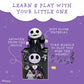 KIDS PREFERRED Disney Baby The Nightmare Before Christmas Jack Skellington Classic Jack in The Box Musical Toys for Babies and T