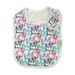 Isabeli Organic Cotton Toddler Drool Bibs 4 Pack - Graffiti
