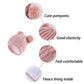 Langzhen Winter Warm Knitted Baby Hats For Girls Pom Pom Kid Toddler Boys Beanies Cap With Fleece Lining (Pink*,48-50Cm)