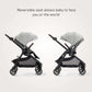 Graco Premier Modes Merge Stroller, Featuring Ez Spin Wheels That Move Like A Roller Bag, Midtown