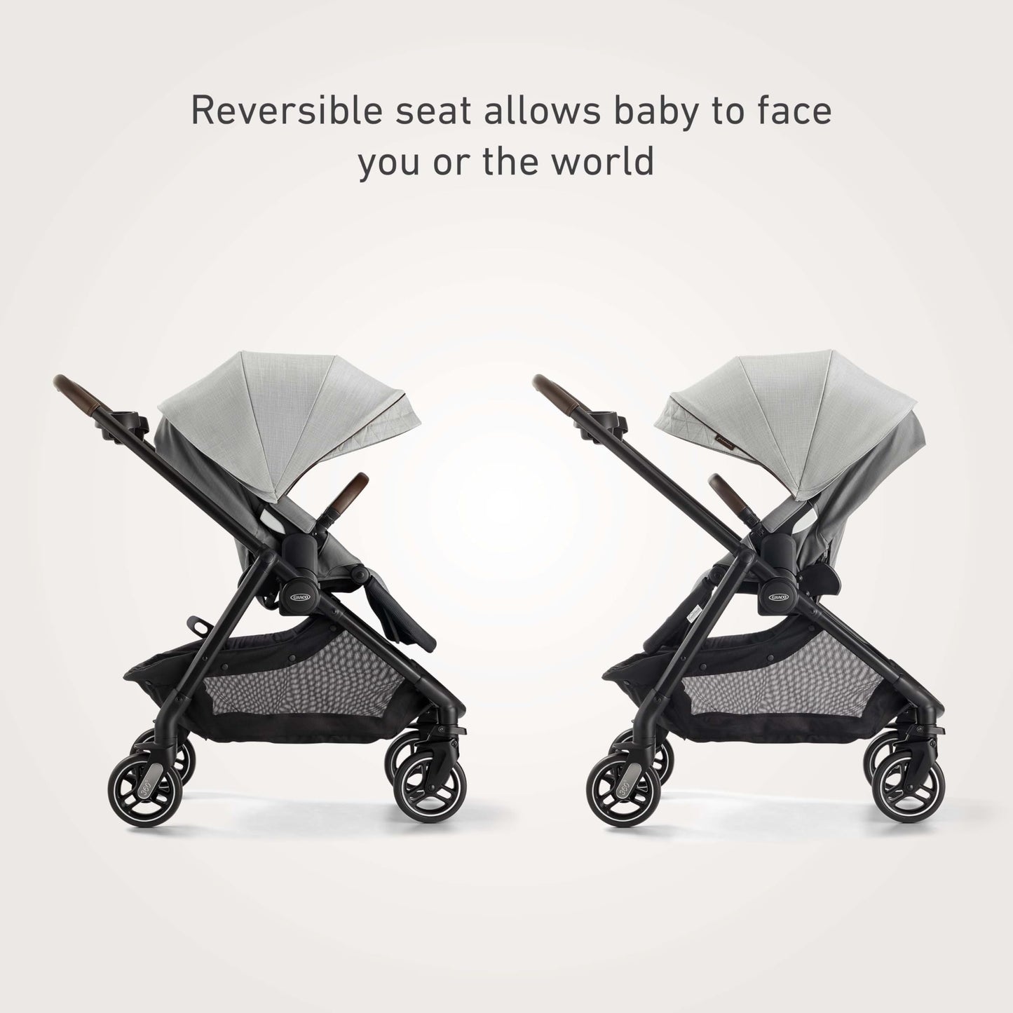 Graco Premier Modes Merge Stroller, Featuring Ez Spin Wheels That Move Like A Roller Bag, Midtown
