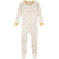 Gerber Unisex-Baby 2-Pack Footed Pajamas, Safari, 12 Months
