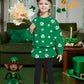 Bomdeals Adorable Cute Toddler Baby Girls Clothes Set,Long Sleeve T-Shirt +Pants Outfit(Green,120,2141B)