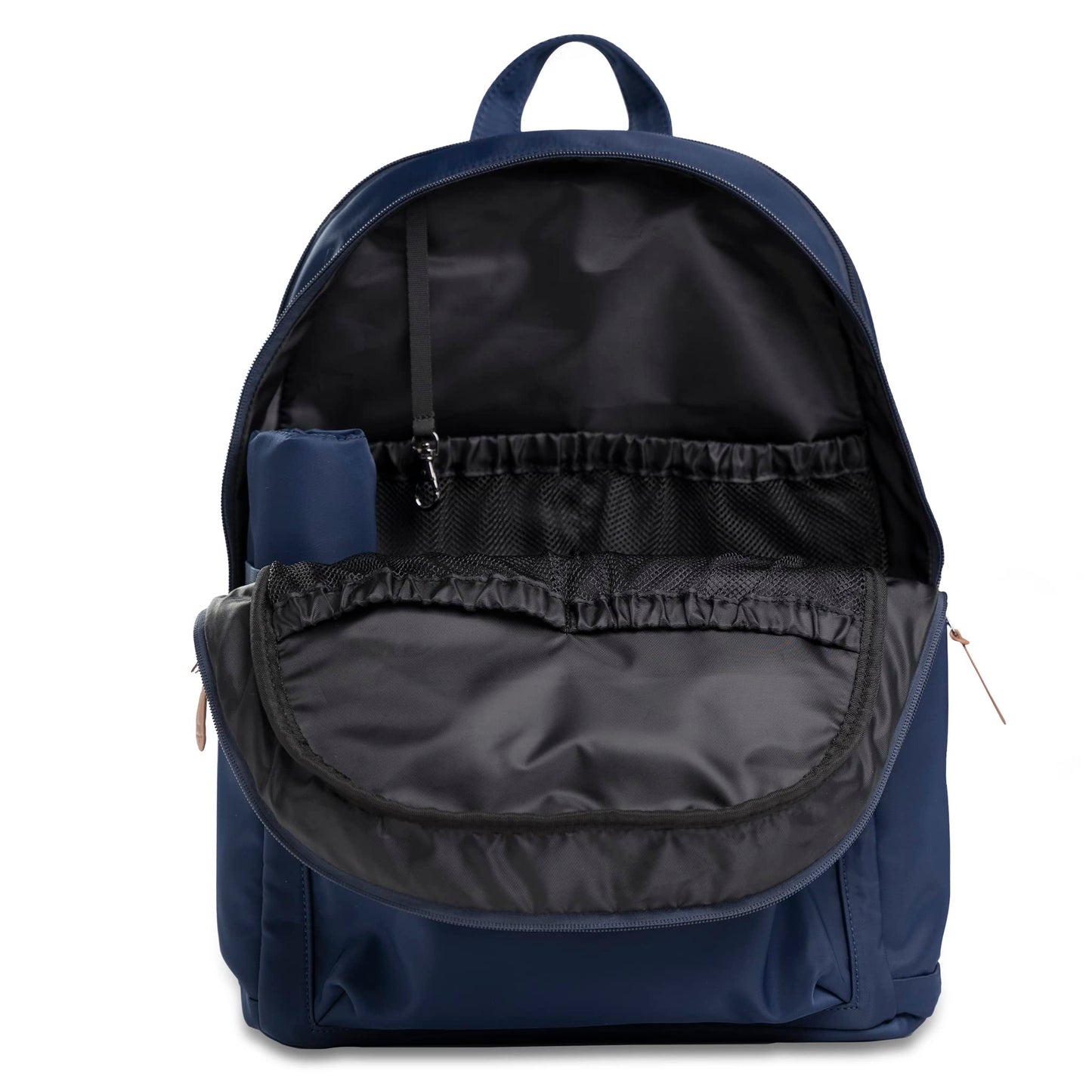 Natemia Diaper Backpack - Water-Resistant Baby Diaper Bag With Pockets, Stroller Straps And Portable Changing Pad