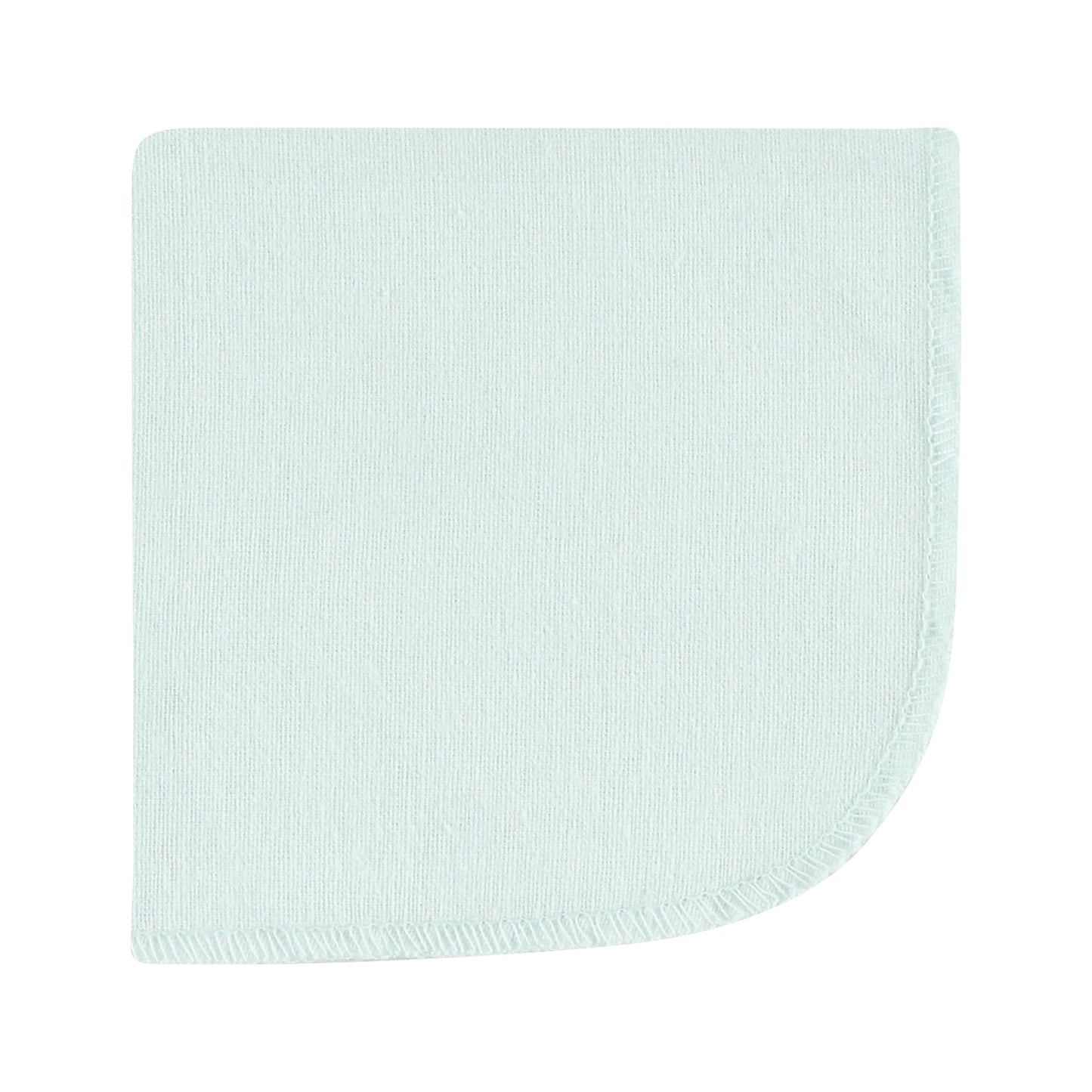 Hudson Baby Unisex Baby Flannel Washcloths, Neutral Woodland Pals 12Pk, One Size
