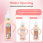 Minmunjiu 3 Pack Silicone Sleeves For Dr. Brown'S Glass Baby Bottles, Anti Breakage Baby Bottle Holder With Handles For Baby Gir