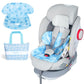 Orzbow Gel Car Seat Cooler Pad For Babies, Car Seat Cooling Pad With Waterproof Liner For Potty Training, Toddler Stroller Cooli