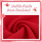 Yanjie Baby Girl Headbands - Nylon Bow Hair Accessories For Newborn Infants, Toddlers (0-6 Months) - Red, Pink