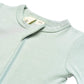 Kyte Baby Soft Bamboo Rayon Rompers, Zipper Closure, 0-24 Months (12-18 Months, Sage)
