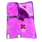 PWI Baby Hooded Swaddle Wrapper Blanket, 85x110cm, for Newborn to 2 Years, (Purple)