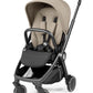 Peg Perego City Loop Seat & Frame Combo -Vanilla Blend | Compact Travel System from Infant to Toddler | Air Travel Friendly | Co
