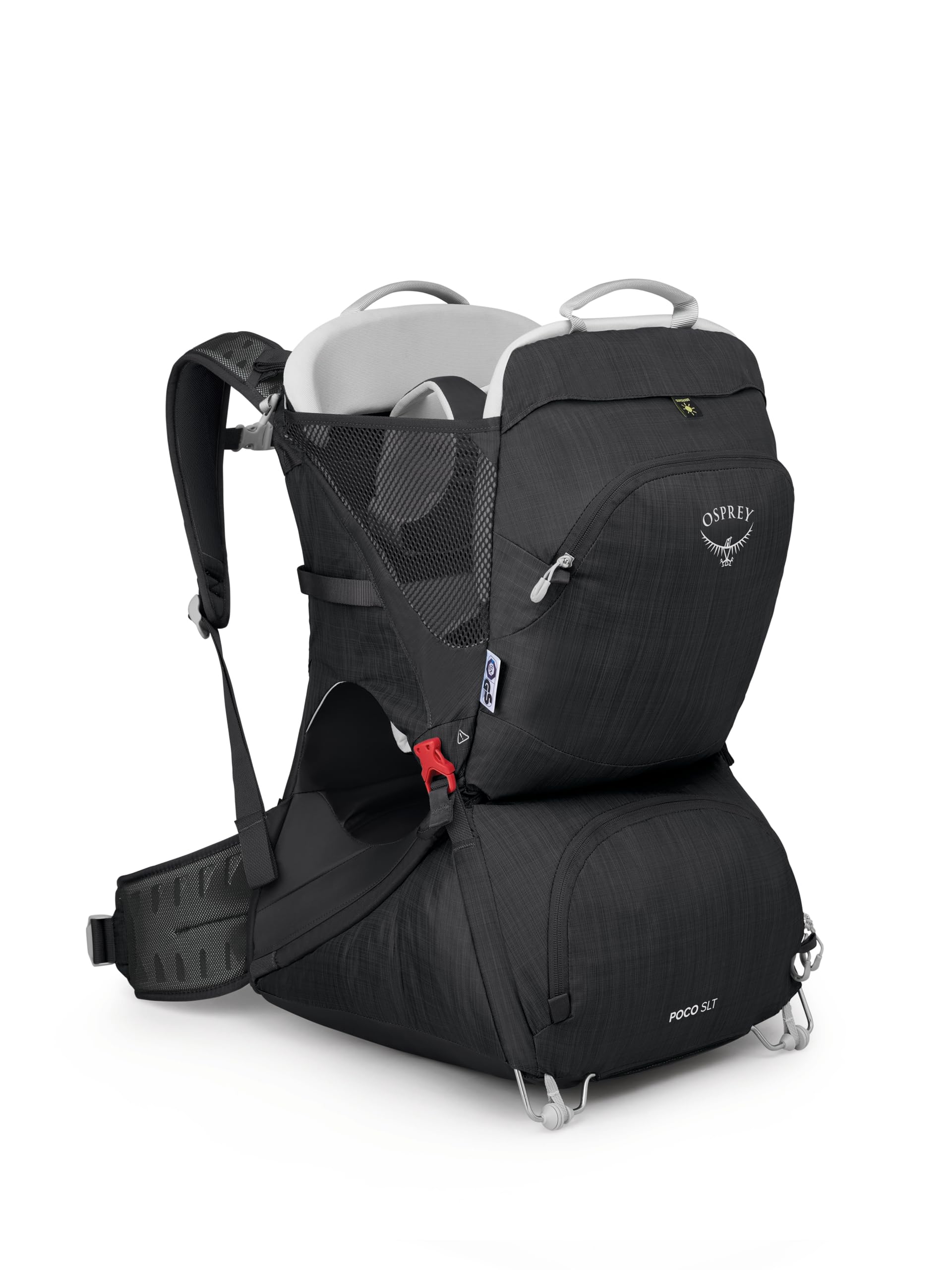 Osprey Poco SLT Lightweight Child Carrier Backpack, Black