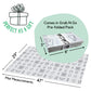 Theo'S Mats 60 Count Disposable Mats For Under High Chair - 100% Biodegradable & Compostable 47' X 29' Splat Mat Floor Coverin