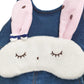 Chumhey Baby Pant Set,Toddler Overall Set,Little Girl Overall Shirt Cute Cartoon Bunny,3-4 Years