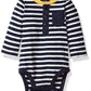 Oshkosh B'Gosh Baby Boys' Single Bodysuit 11488510, Stripe, 18M