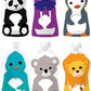 Squooshi Reusable Baby Food Pouches - 3.4 Oz-6 Small Pouches - Baby Food Storage - Pouches Toddler - Refillable Squeeze Pouch Fo