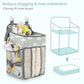 Maliton Hanging Diaper Caddy Organizer - Diaper Stacker For Changing Table, Crib, Playard Or Wall & Nursery Organization Baby Sh