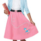 California Costumes Girls 50'S Poodle Skirt Child Costume, Pink