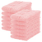 Lovely Care 12 Pack Muslin Burp Cloths 100% Cotton Muslin Cloths Large 20x10 Extra Soft and Absorbent Baby Burping Cloth - P