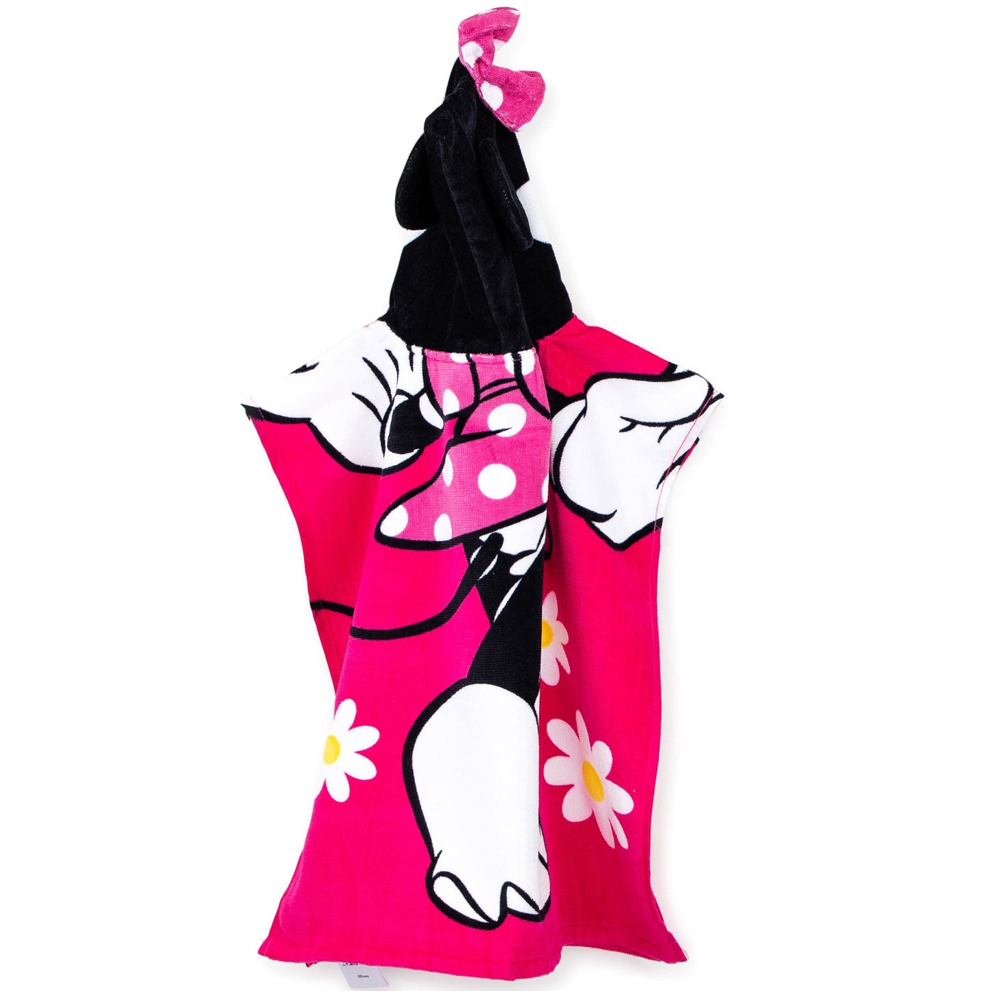 Disney Minnie Mouse 22' X 22' Hooded Poncho Bath/Beach Towel