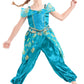 Ikali Princess Dress Up For Girls, Arabian Princess Costume Fancy Dress Kids Toddlers Birthday Party Outfit 7-8 Years Blue