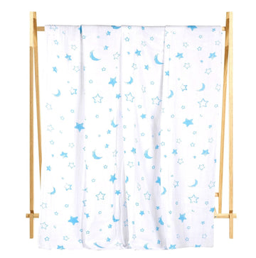 The Mom Store Muslin 6 Layer Dohar Blanket for Babies and Kids | 100% Cotton | Warm | For Summer and Winters | AC Blanket | Comf