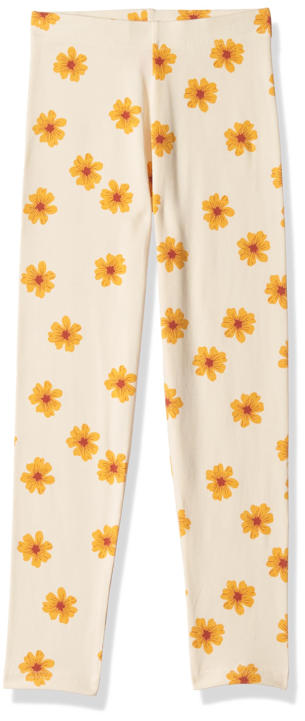 Max Girls Solid FullLength Elasticated Leggings,Peach Apricot,1516Y