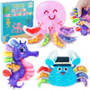 3Pack Color Sorting Toys Sensory Toys : Fine Motor Skill Games Learning for Toddlers, Color Matching Fidget Sensory for Calm Dow
