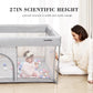 Foldable Baby Playpen 50'  50', Out-Of-The-Box Ready Playpen For Babies And Toddlers, Portable Play Yard With Breathable Mesh