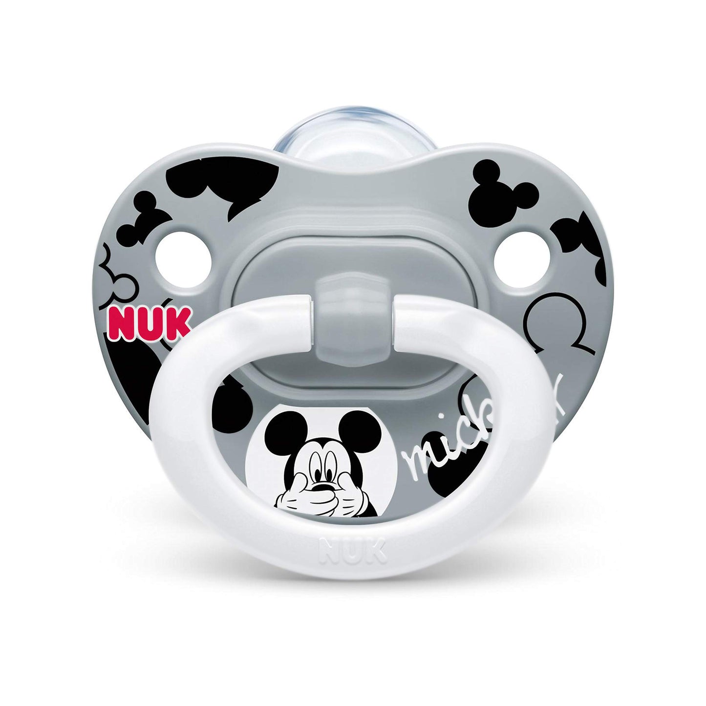 Nuk Disney Mickey Mouse Orthodontic Pacifiers, 0-6 Months, 2-Pack