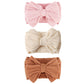 Aqokka Baby Bows Headbands Nylon Newborn Baby Headbands Toddler Infant Hairbands With Big Bows For Baby Girl Newborn Essentials