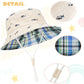 Durio Baby Sun Hat Summer Beach Upf 50+ Sun Protection Baby Boy Hats Double Sides Toddler Sun Hats Cap For Baby Girl Kid Bucket