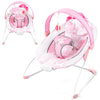 Baby Bouncer, Portable Infant Bouncer, Adjustable and Foldable Baby Rocker with Vibrations,Baby Bouncer Seat for Baby 0-6 Months
