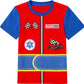 Cosland Toddler Race Car Driver Shirt Little Boys Halloween Costume, Red, 2T