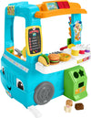 Fisher-Price Toddler Learning Toy Laugh & Learn Servin Up Fun Food Truck Electronic Playset with 24 Accessories for Kids Ages 18