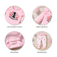 Fioukiay Newborn Baby Girl Valentine'S Day Clothes Infant Valentine'S Day Outfits Clothing Sets (Pink, Newborn)