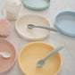 mushie Classic Silicone Suction Plate | BPA-Free Non-Slip Design (Daffodil)