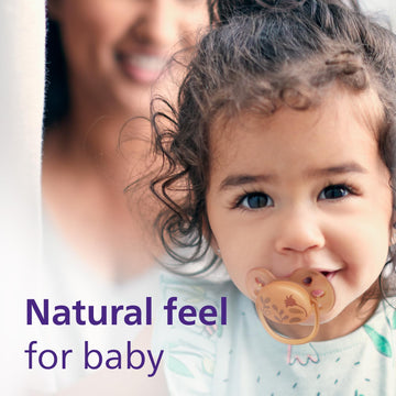 Philips Avent Ultra Soft Pacifier - 4 X Soft And Flexible Baby Pacifiers For Babies Aged 6-18 Months, Bpa Free With Sterilizer C