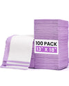 Baby Disposable Changing Pads 100 Pack Disposable Baby Underpads Ultra Soft Waterproof Diaper Changing Liners 13 X 18 In