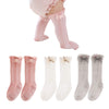 Apone Fatu Baby Knee High Socks Non Slip Grip Ankle Socks Ruffled Long Stockings For Infants Toddlers Kids Boys Girls (As1, Age,