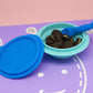 Collapsible Silicone Bowl, Convenient Baby Snack Container, Bpa & Phthalate Free, 6 Month+