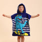 TEHALK Dinosaur Hooded Towels for Kids/Toddler/Boys/Girls, Poncho Beach Towels for Pool/Swimming, Towel Robes/Wearable Towel for