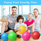 Hymaz 5 Pack Knobby Balls Bulk 9 Inch Sensory Balls Bouncy Balls Sport Toys Spiky Massage Stress Balls, Sensory Toys Balls Party
