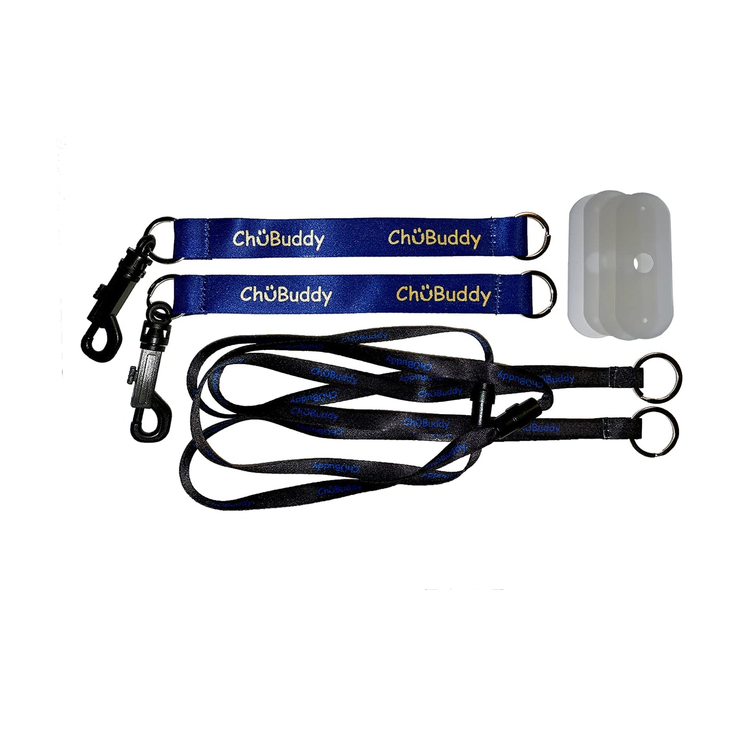 CHU-BUDDY Chewy Holder 4 Pack (Navy/Black)