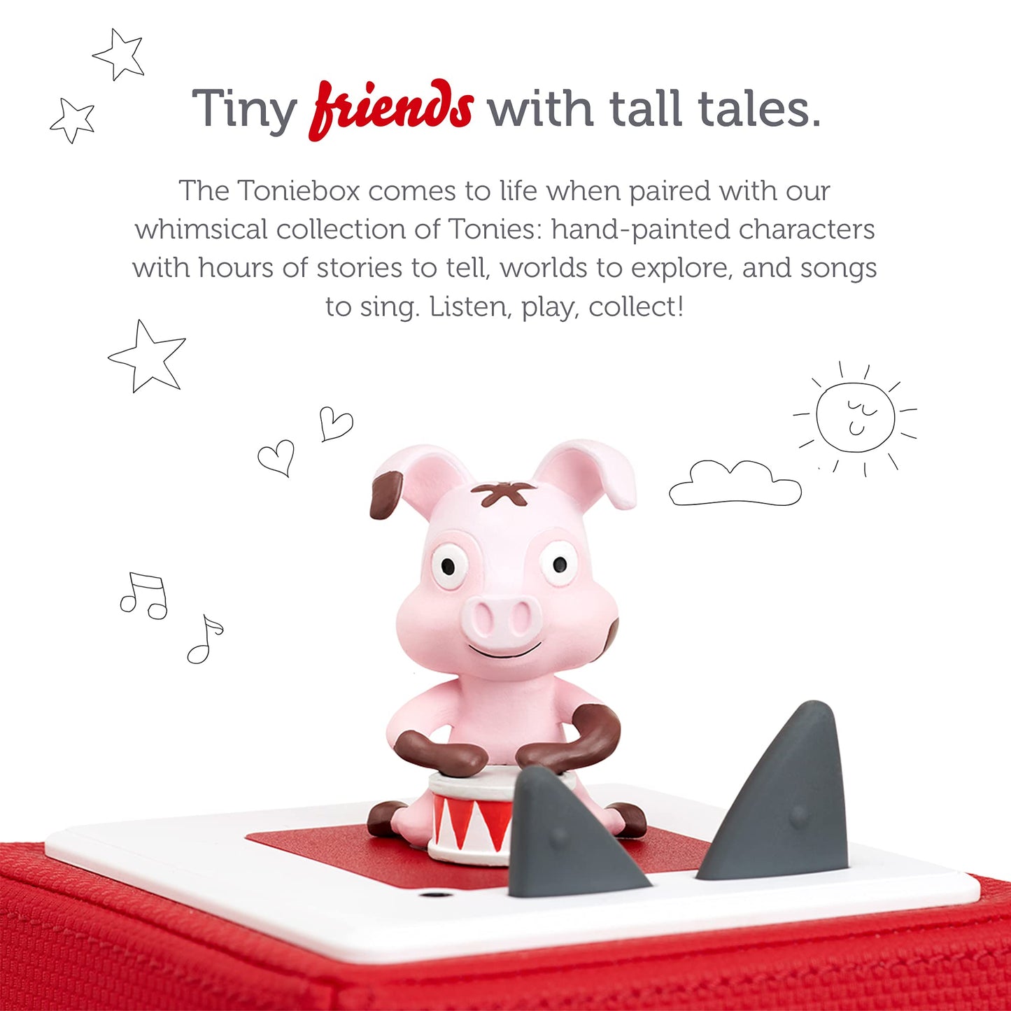 Tonies Favorite Childrens Songs: Animal Songs Audio Toy Figurine