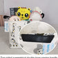 Langyashan Square Storage Baskets Waterproof Canvas Children Laundry Nursery Hamper For Shelves Gift Baskets Toy Organizer Room