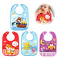 Babygo Waterproof Baby Starter Bibs | Feeding, Teething & Drooling Apron For Infants 312 Months, Soft, Absorbent, Reusable & Ea